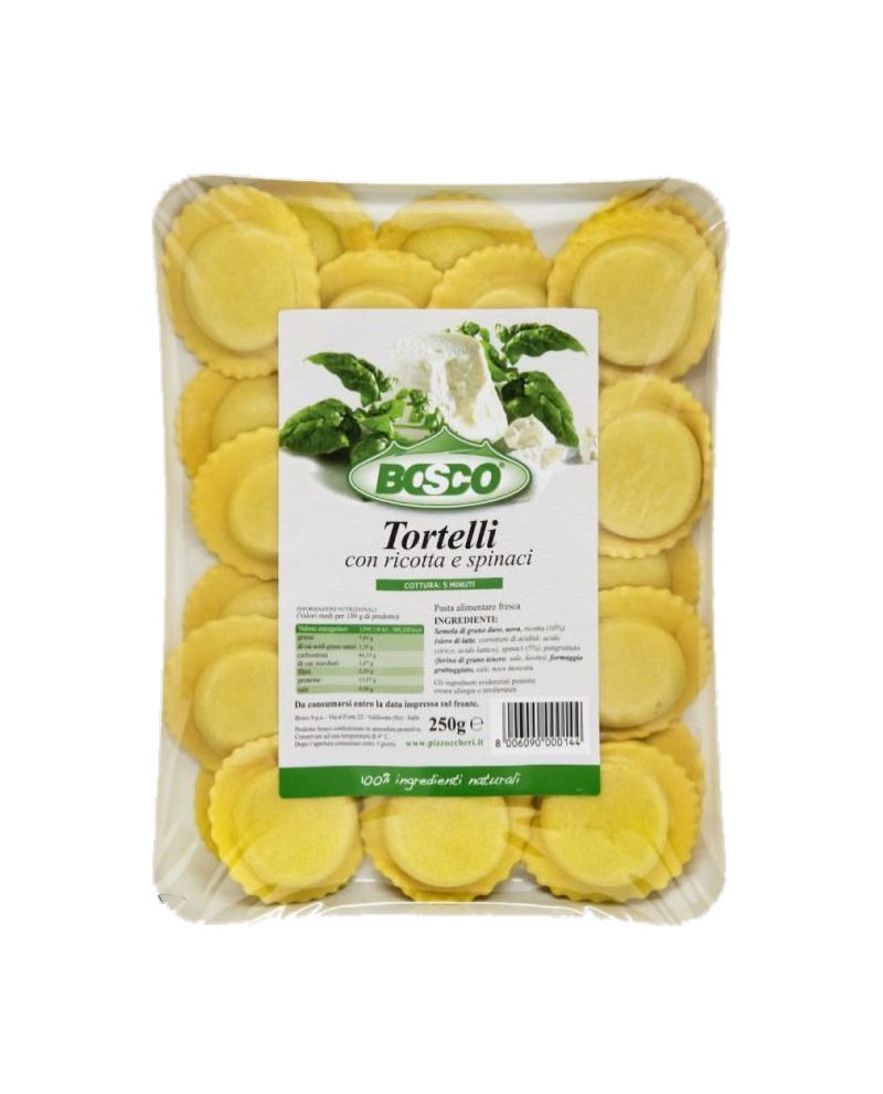 Ravioli freschi online, Ricotta e spinaci